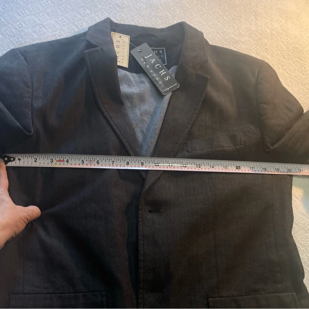 Jachs Charcoal Sport‎ Coat Blazer Size Medium  NWT